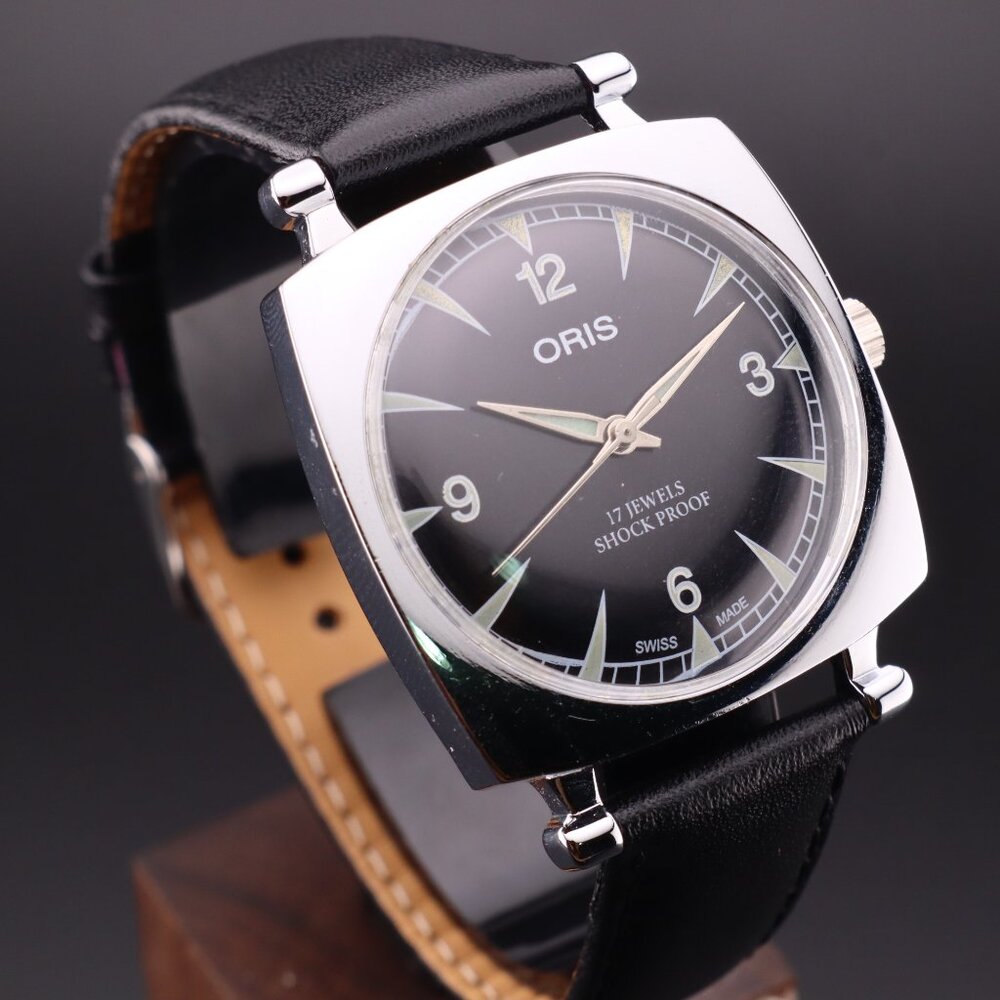 Oris Vintage Swiss 17 Jewels Hand-Wound Mechanical Men's Watch - FREE SHIPPING